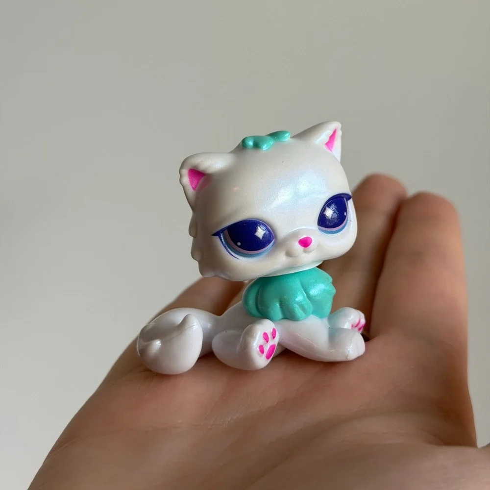 New NIB Littlest Pet Shop LPS 6 Like Nastya Rare Persian Cat Pearl Accessory